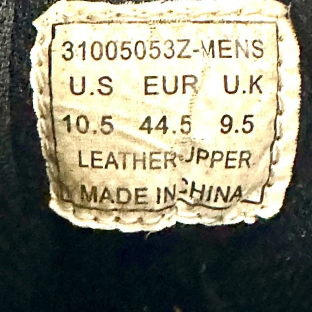 Mountain Gear Leather Hiking Boots Size 10.5 M